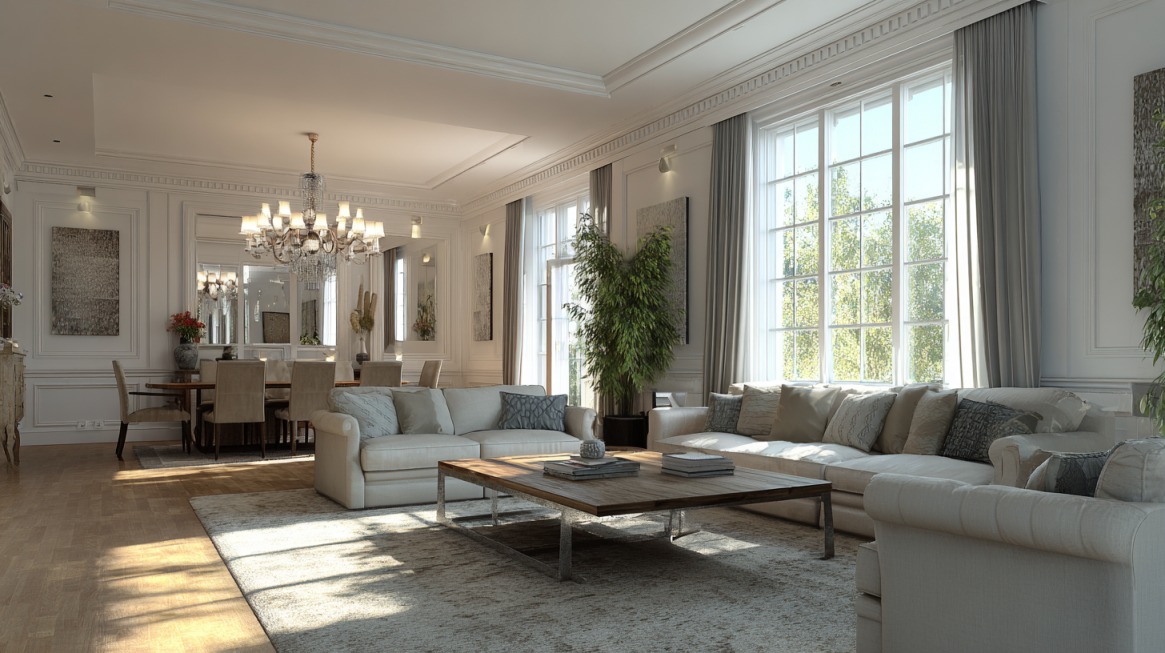 Uređenje dnevne sobe i trpezarije &#8211; Kako postići skladan i funkcionalan prostor